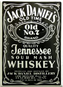 Tabliczka reklamowa - Jack Daniels