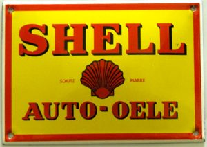 Tabliczka reklamowa - Shell