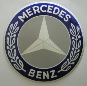 Tabliczka reklamowa - Mercedes